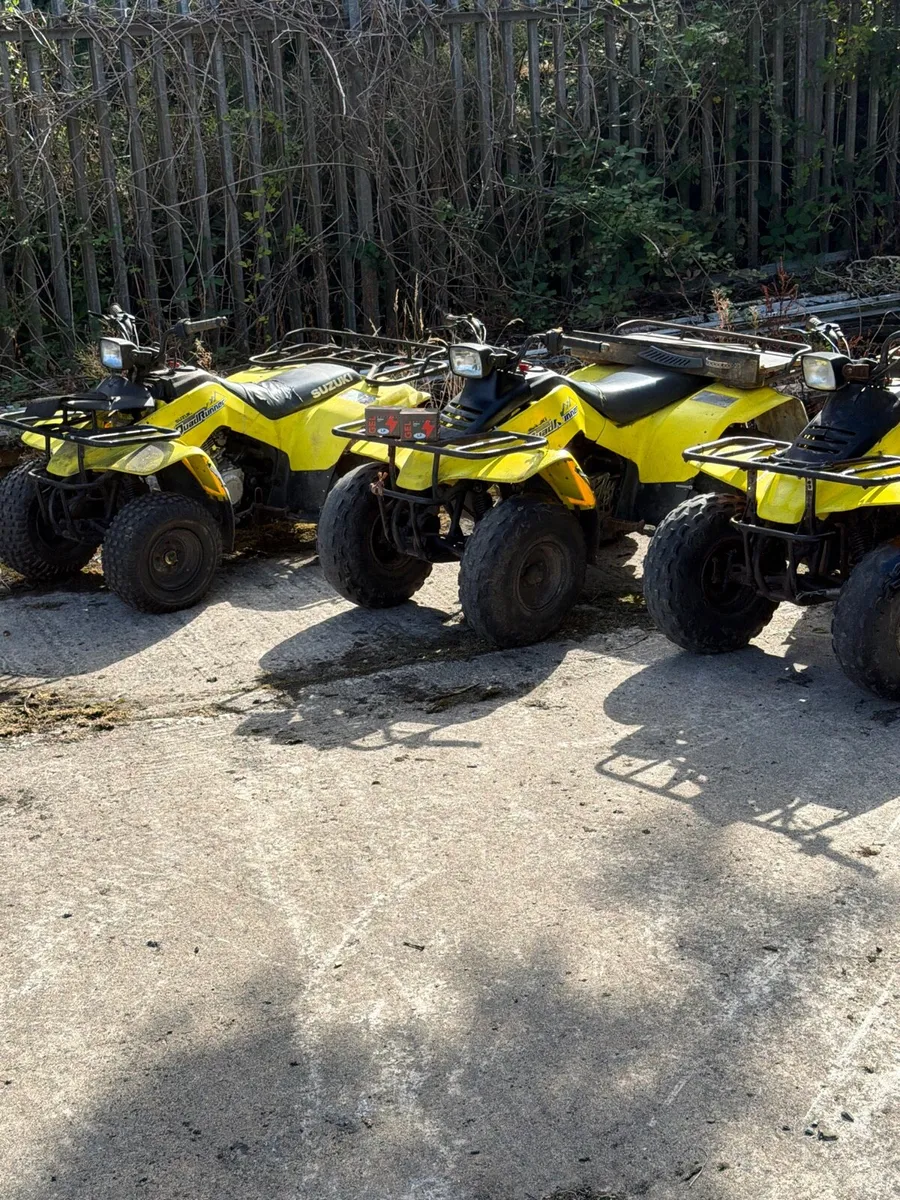 3 Suzuki lt160 quad- runner quads - Image 2