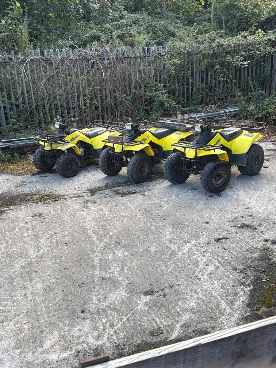 3 Suzuki lt160 quad- runner quads - Image 3