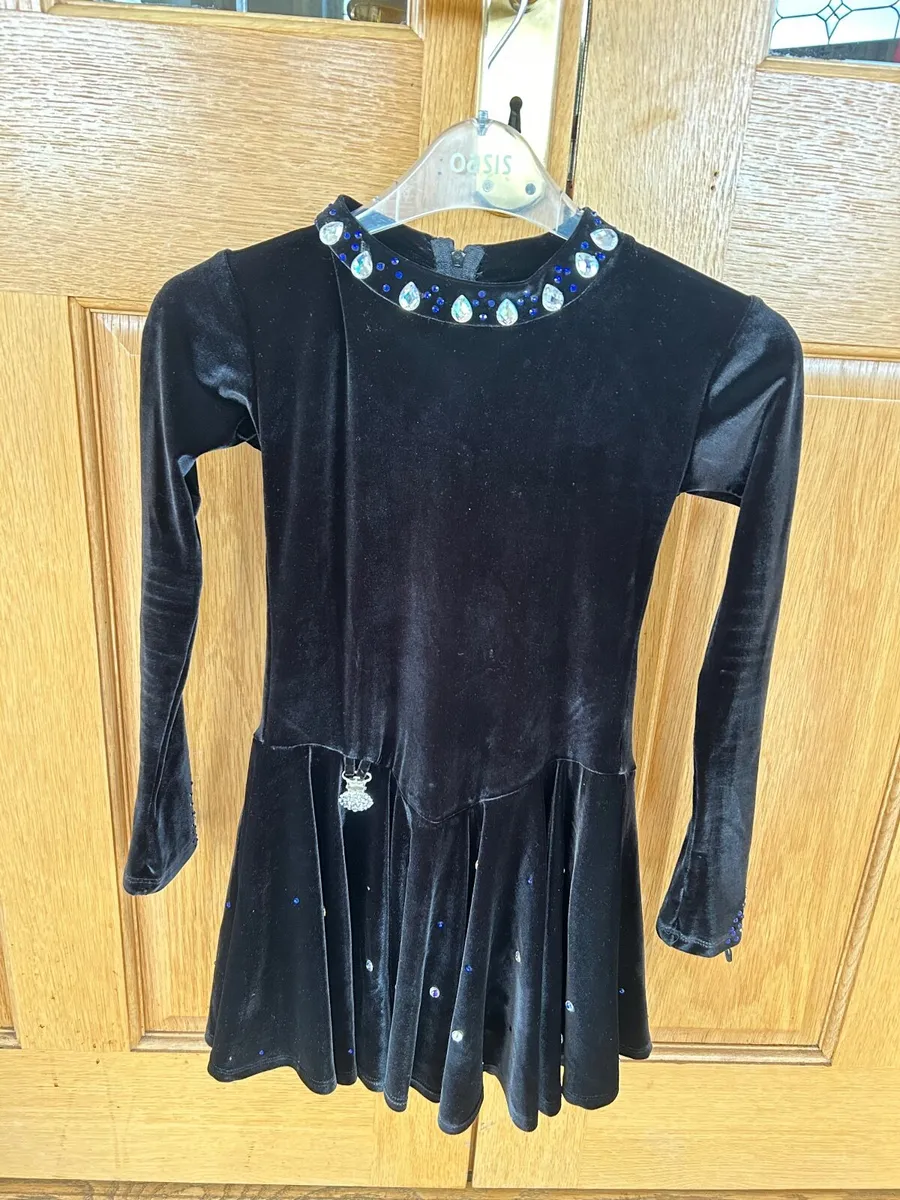 Velvet Irish Dancing Dress - Image 1