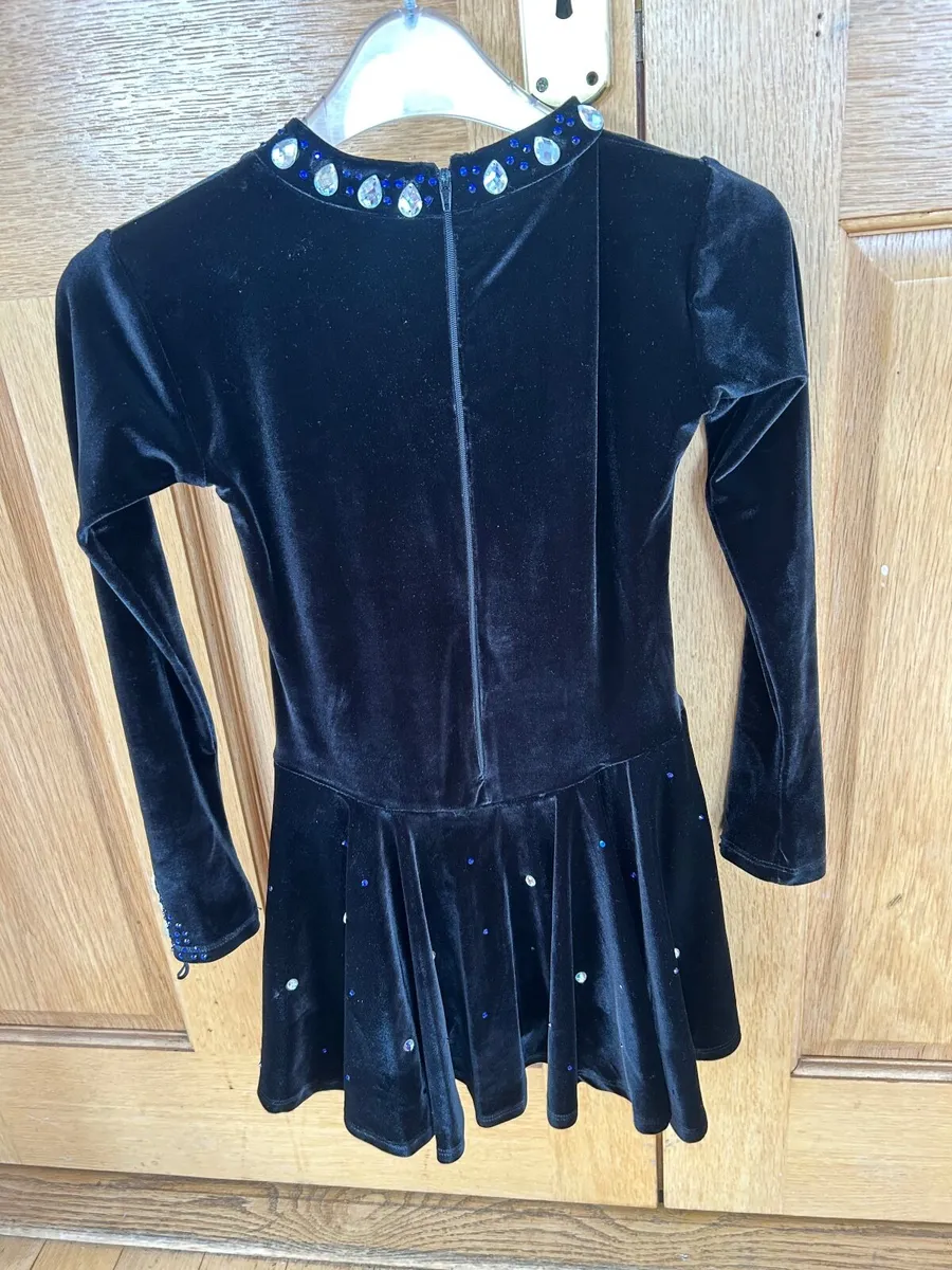 Velvet Irish Dancing Dress - Image 2