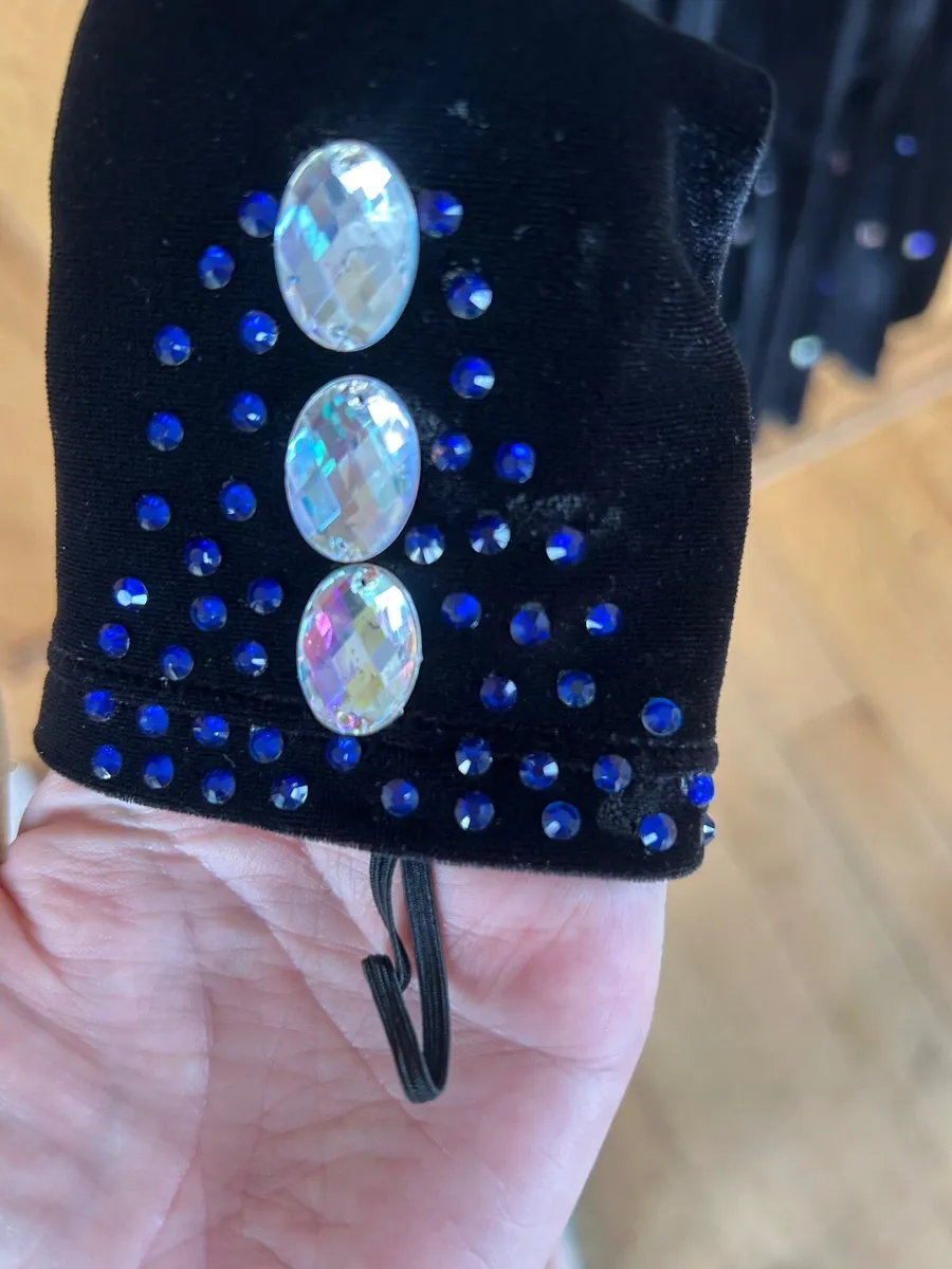 Velvet Irish Dancing Dress - Image 3