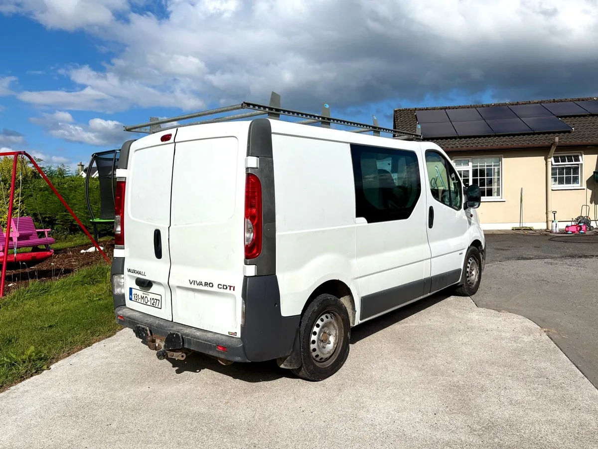 2013 CREW CAB VAN NEW DOE 07/27 OPEL VIVARO - Image 3