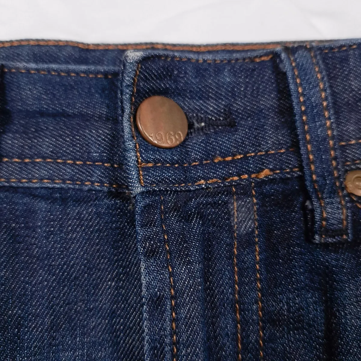Gap Dark Wash Blue Denim Low Rise Mini Skirt 10UK - Image 3