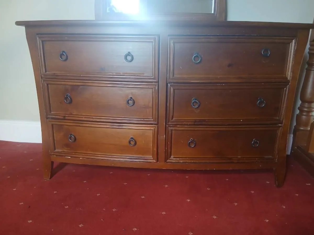 Chest of drawers with mirorr - Image 2