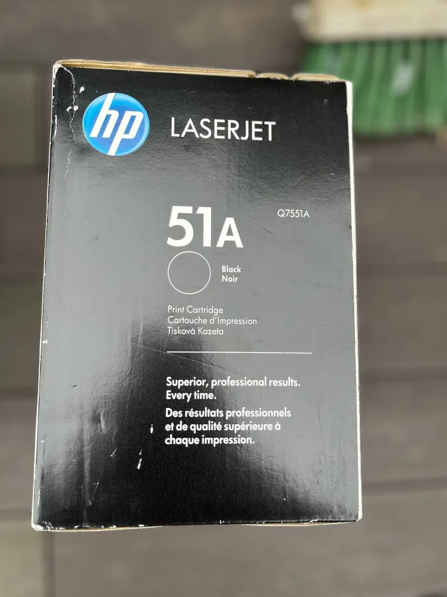 HP Q7551A Black Ink Toner - Image 1