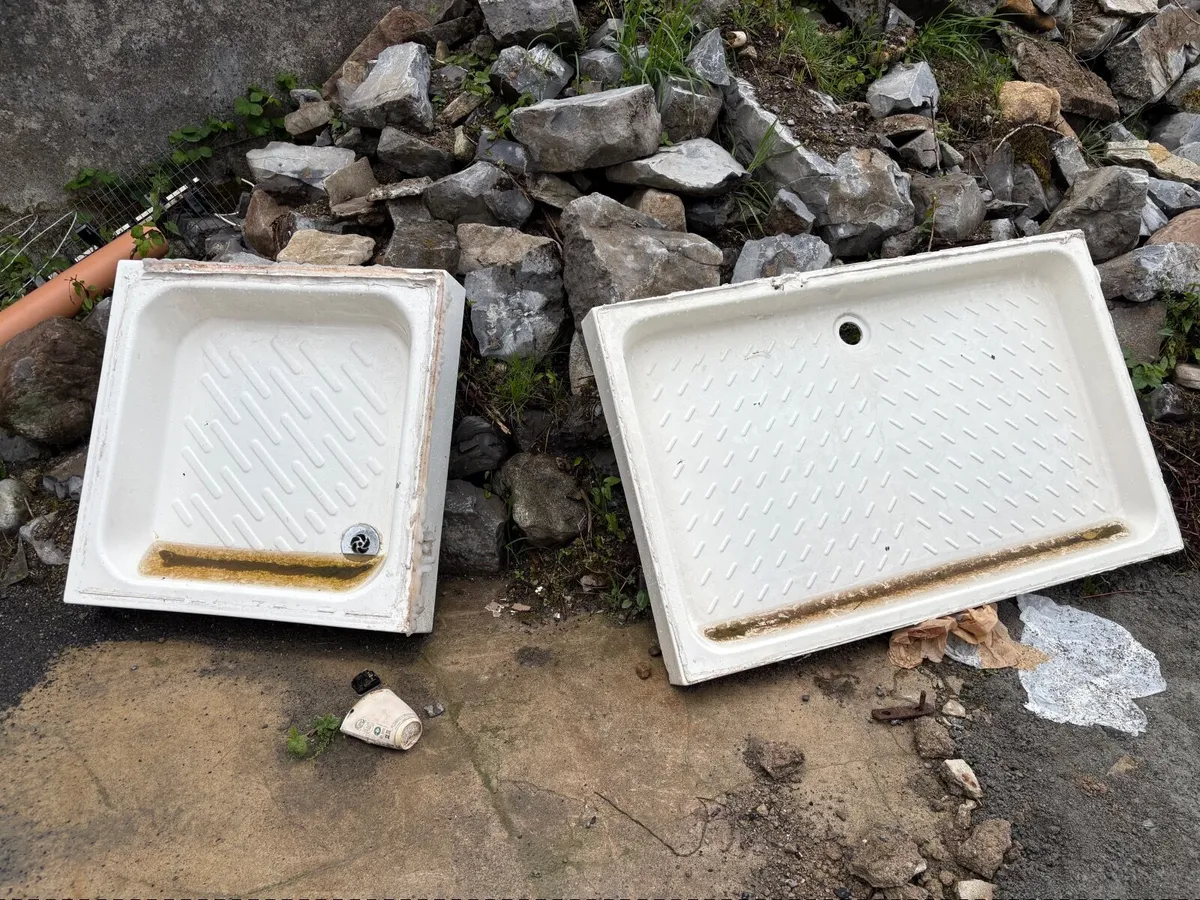 Vintage Deep Shower Tray - Image 1