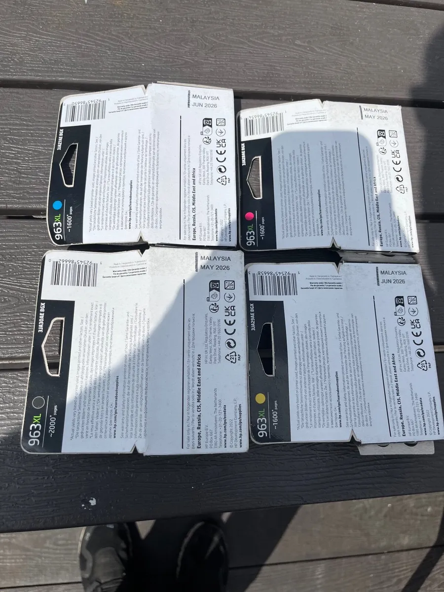 Set of HP 963XL InK Cartridges - Image 2