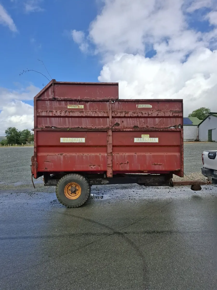 Marshall 12'x7'6" Tipping Trailer - Image 1