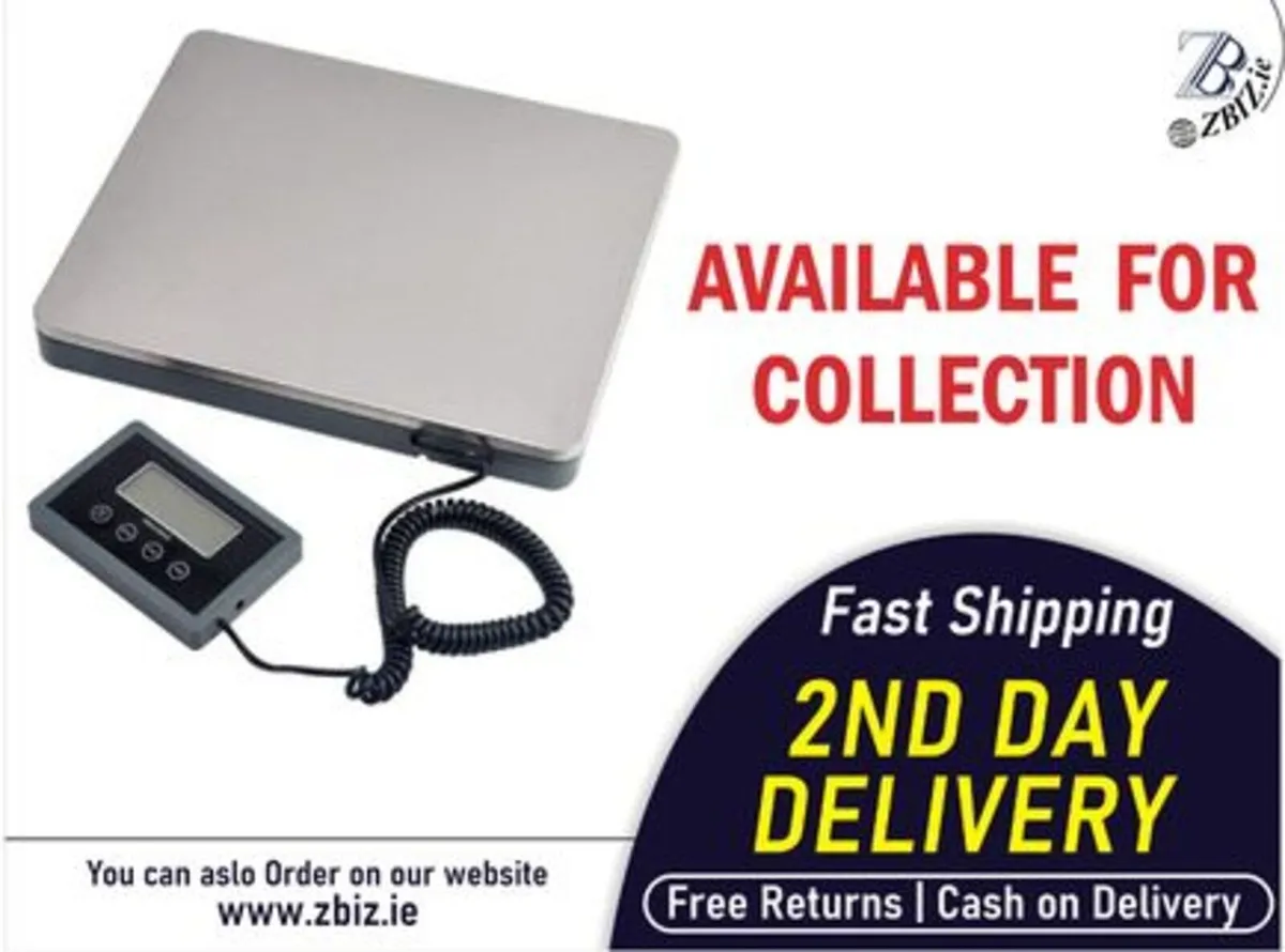 Large Digital Heavy-Duty Stainless-Steel Postage - Image 1