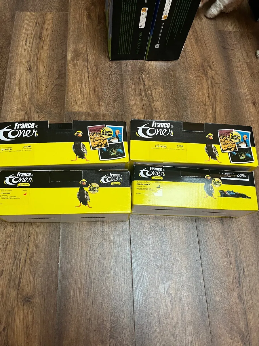 Set of Compatible Brother TN-329 Colour Ink
