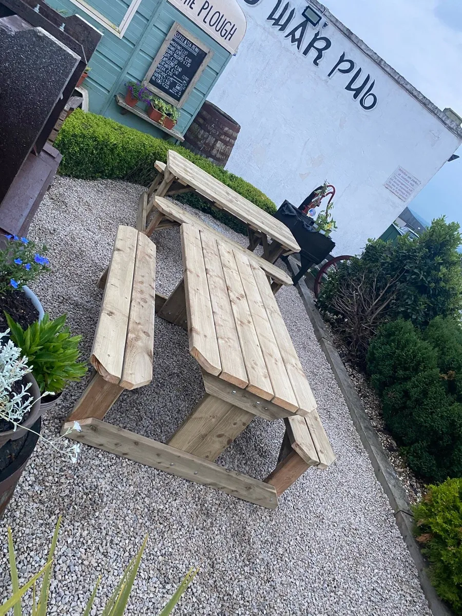 Picnic Bench’s - Image 1