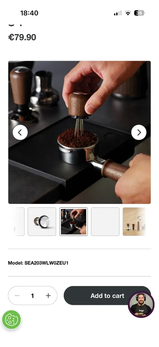 Sage the Distribution Duo™ 54mm coffee - Image 2