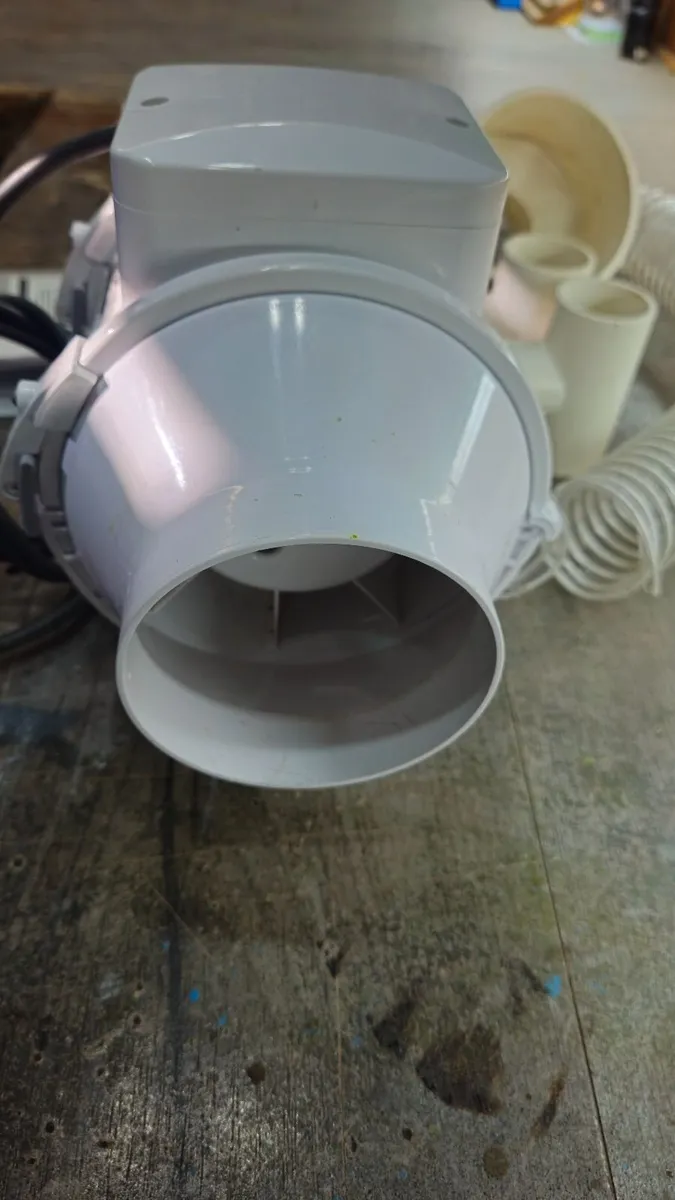 Inline extractor bathroom kitchen shed - Image 4
