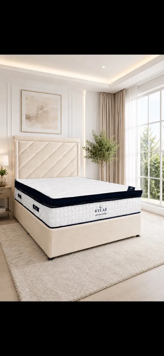 Mattress Ortho Blu Gel 1000 Pocket  Pillow Top - Image 2