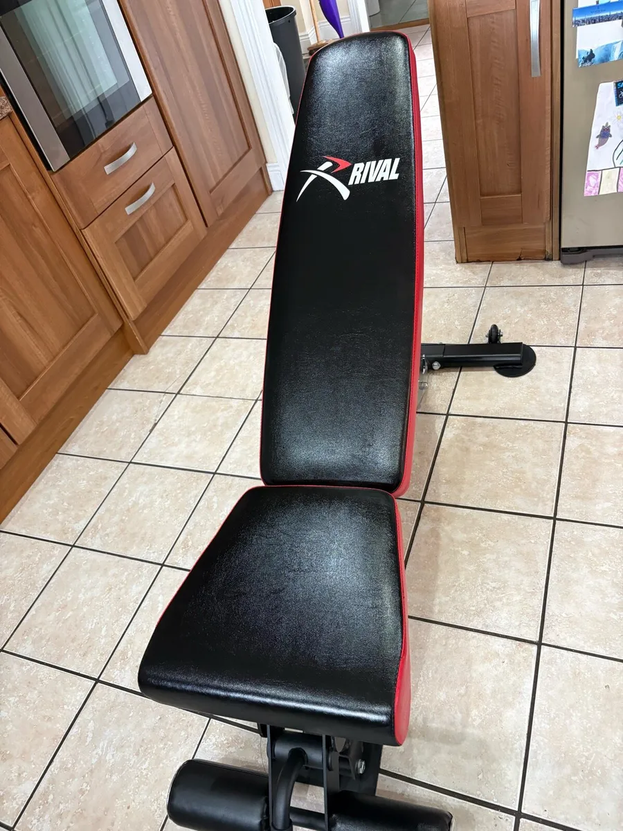 FULL COMMERCIAL WEIGHT BENCH, PERFECT, 1/2 NEW PR - Image 3