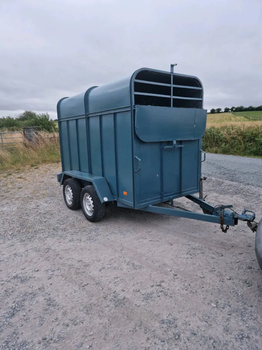 8ft by 4ft livestock trailer - Image 1