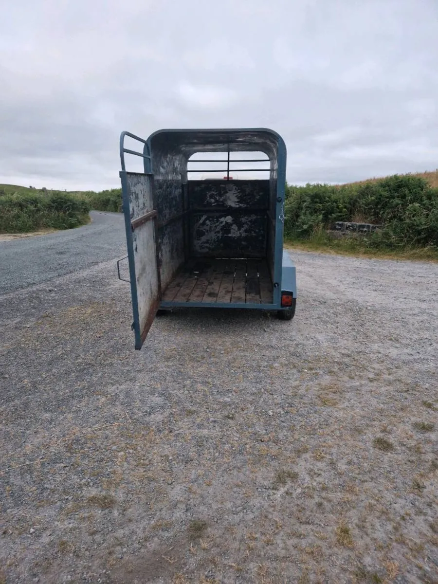 8ft by 4ft livestock trailer - Image 4