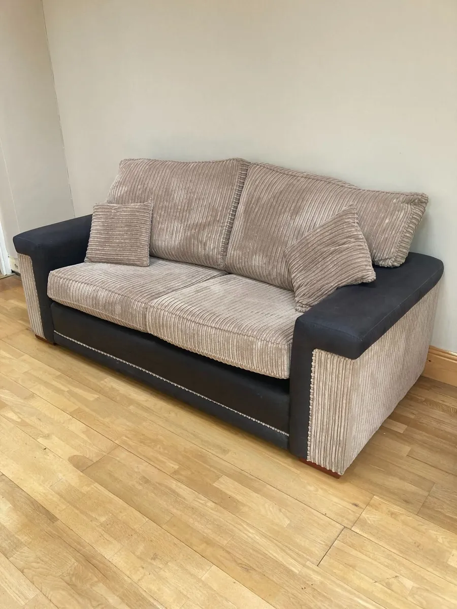 Sofa x 3 - 2 Seater Couches - Image 3