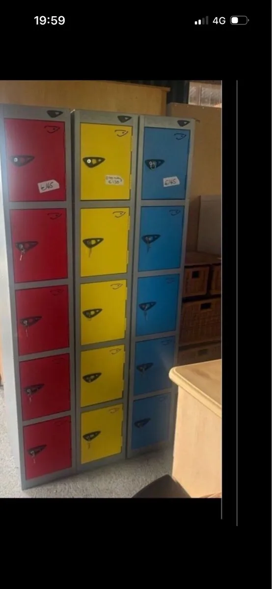 5 draws locker with keys - Image 2