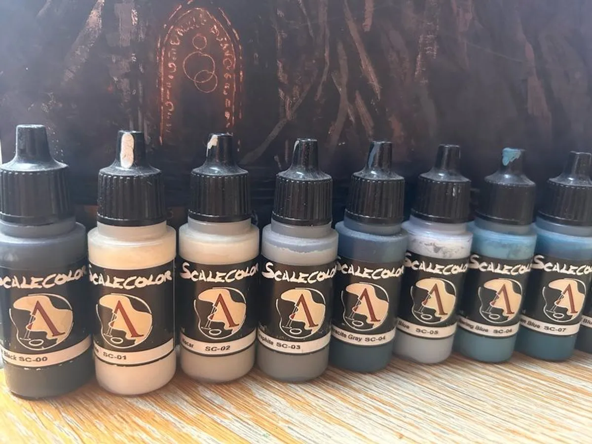 Complete ScaleColor Paint Set (70 Colours) Excellent Condition - Image 2