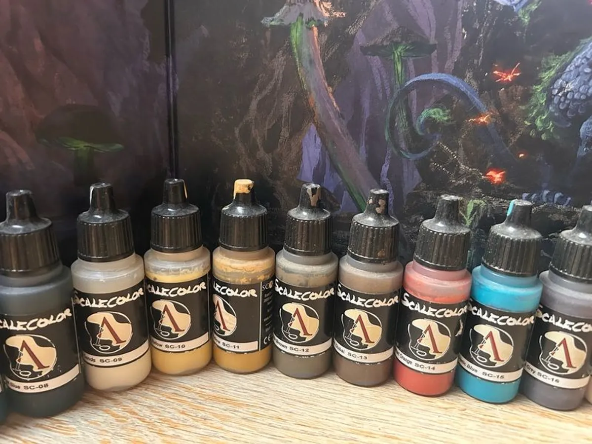 Complete ScaleColor Paint Set (70 Colours) Excellent Condition - Image 3