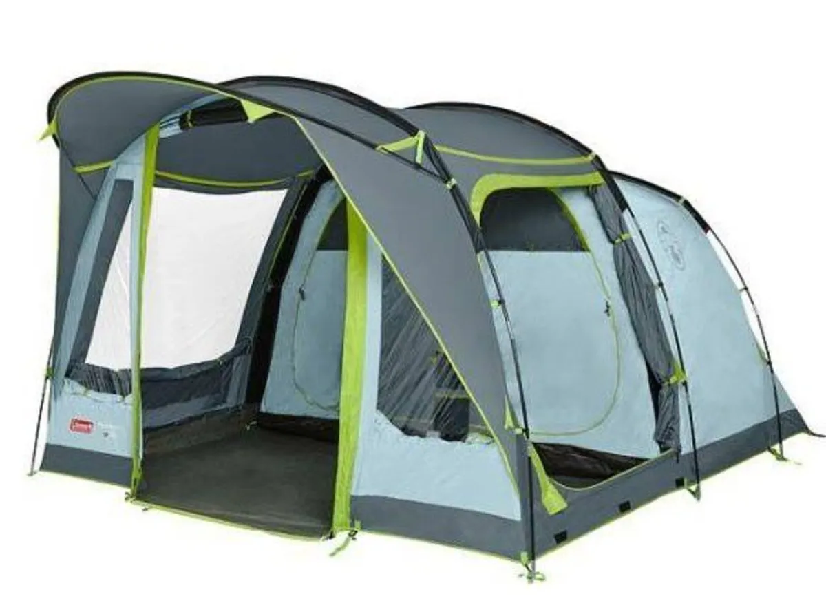 4 Person Coleman Meadowood 4 Family Tent + Free Gr - Image 2