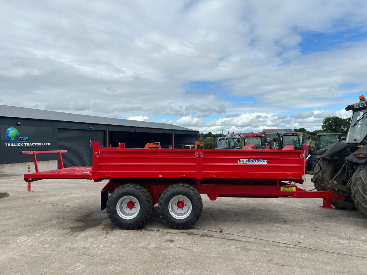 New Johnston 14ft Trailer C/W Bale Extension - Image 1