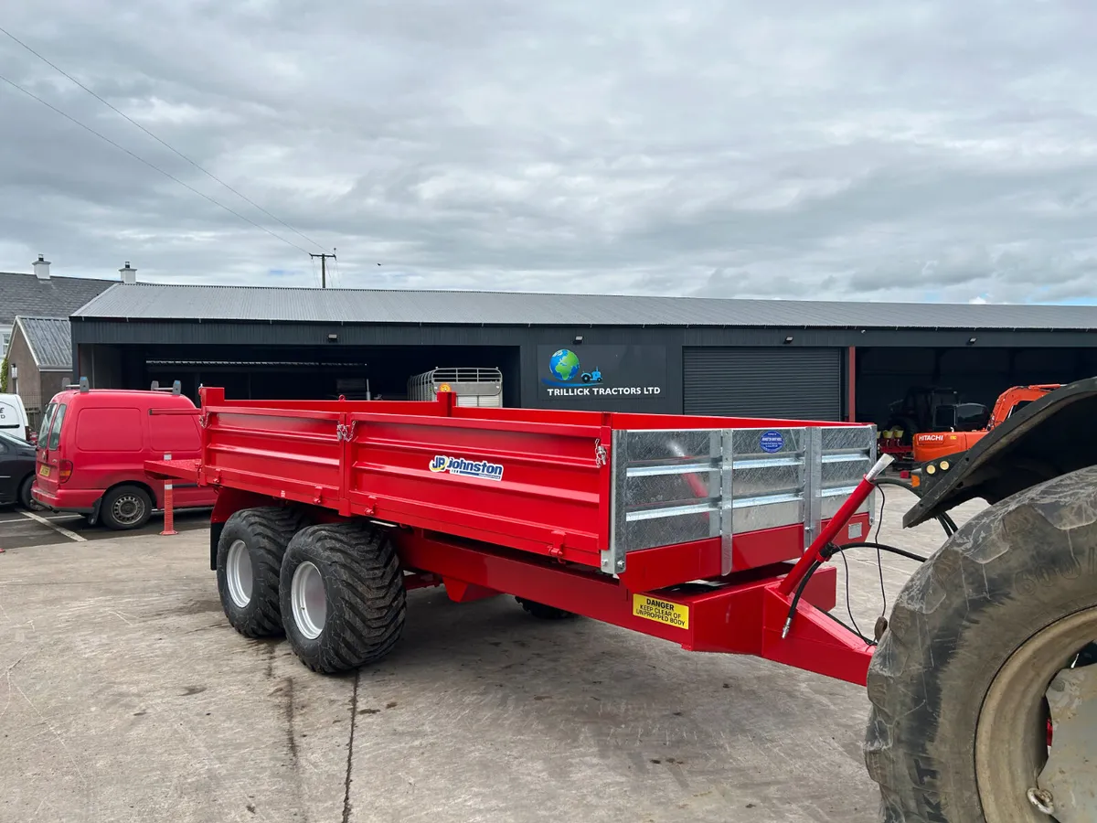 New Johnston 14ft Trailer C/W Bale Extension - Image 2
