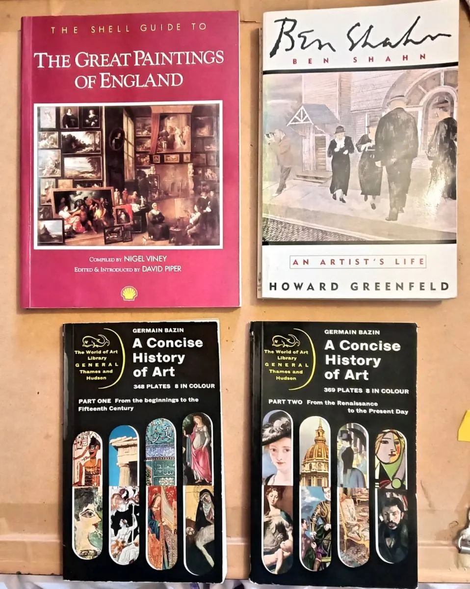 Four Art Themed Books