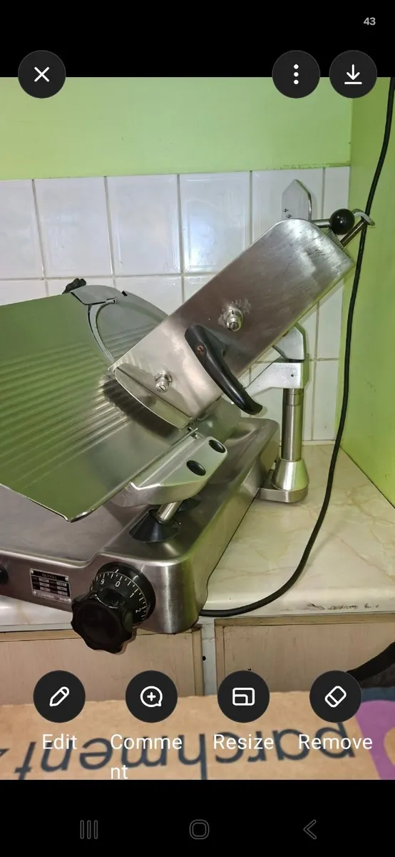 Berkel meat slicer - Image 1
