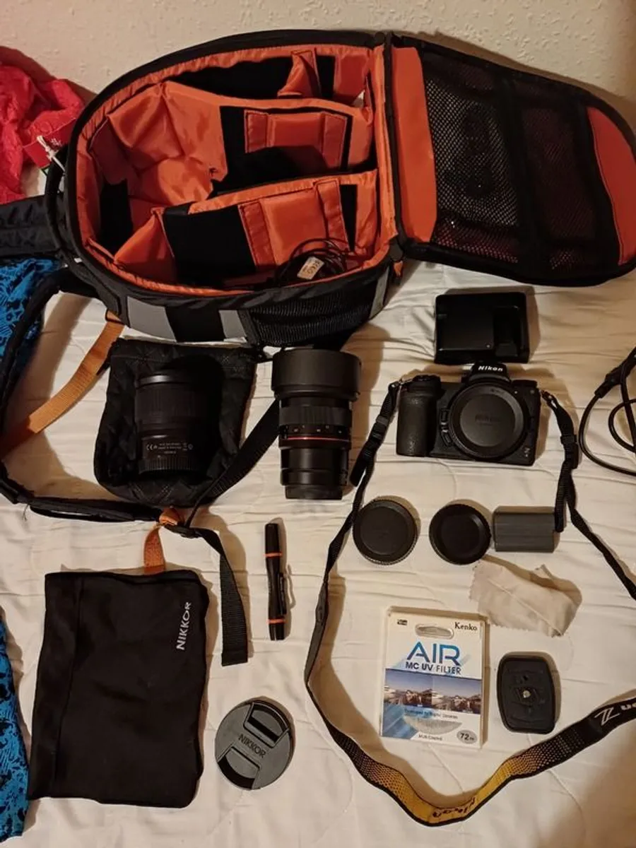 Nikon Z6 Full Frame Mirrorless Kit + FTZ + Lenses + Extras - Image 1