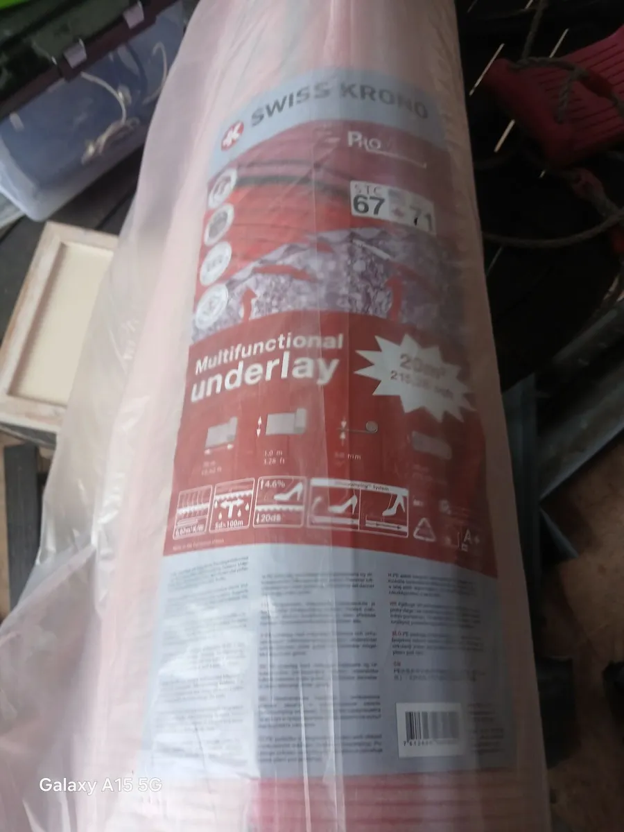 Wooden floor underlay - Image 1