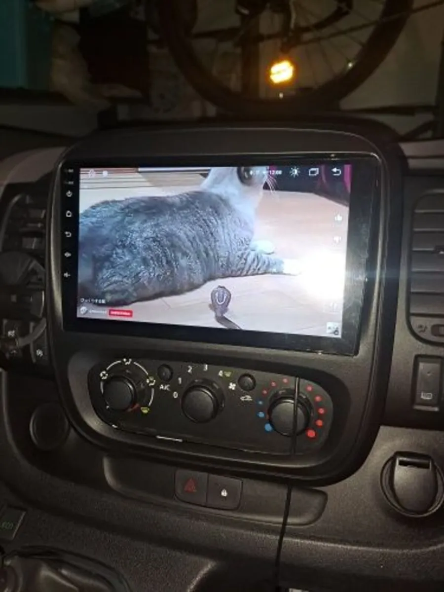 Android radio for Trafic Vivaro NV300 Camper - Image 4