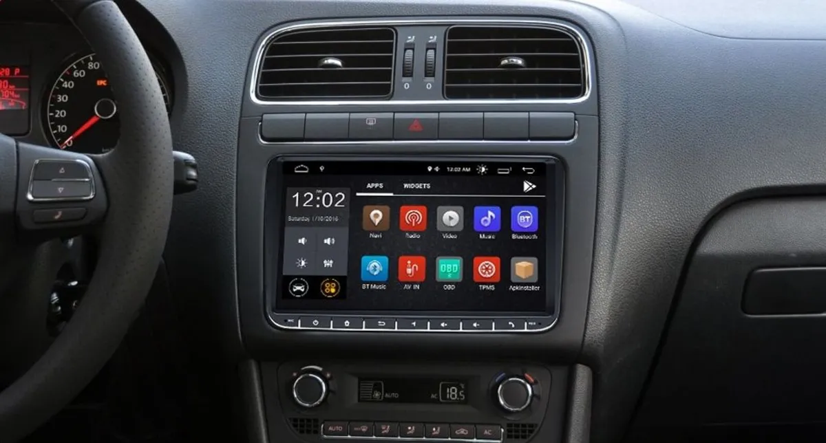 9" VW Android radio for Caddy Golf Passat T5/T6 - Image 1