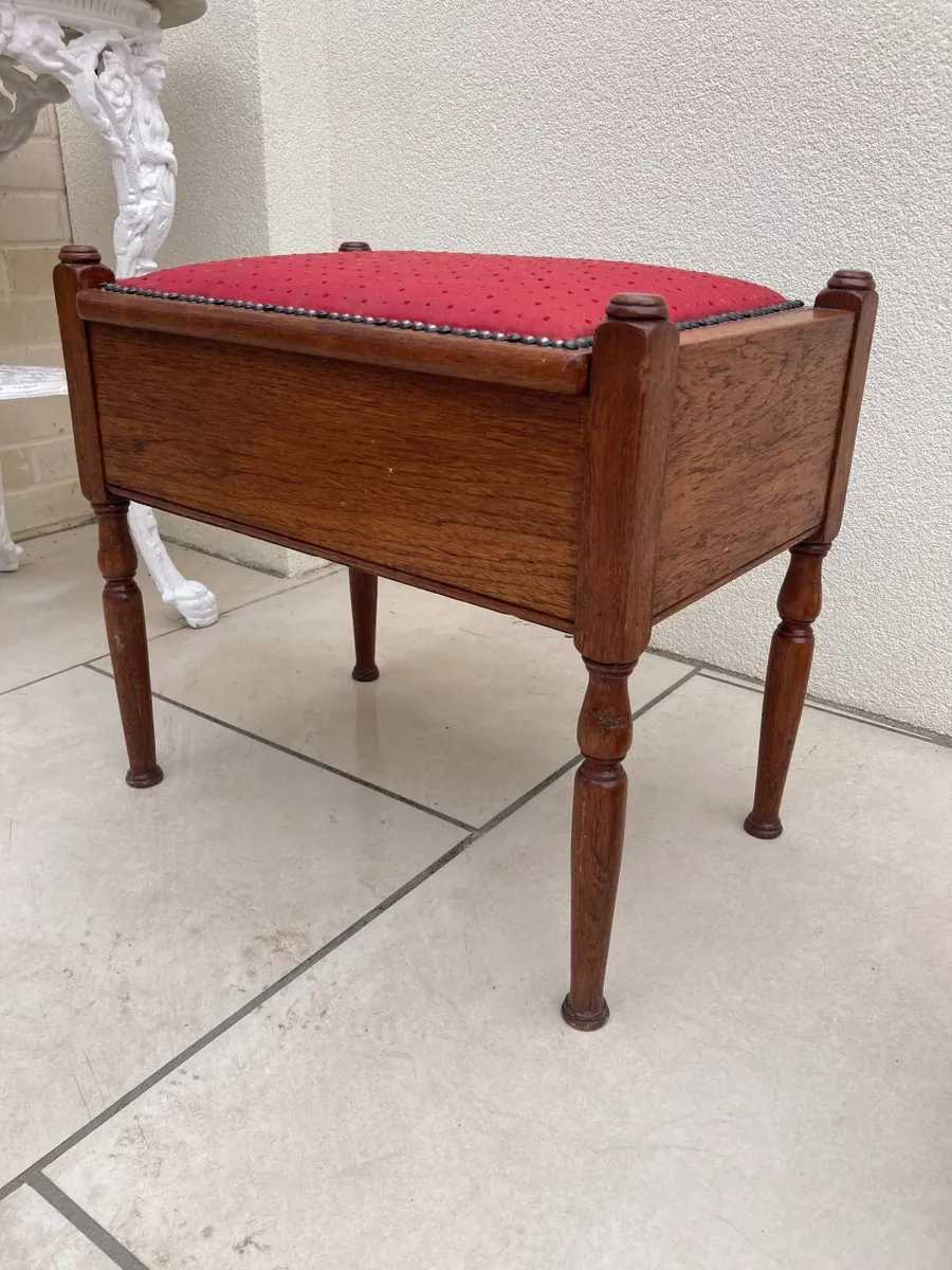 Antique Piano Stool. - Image 1