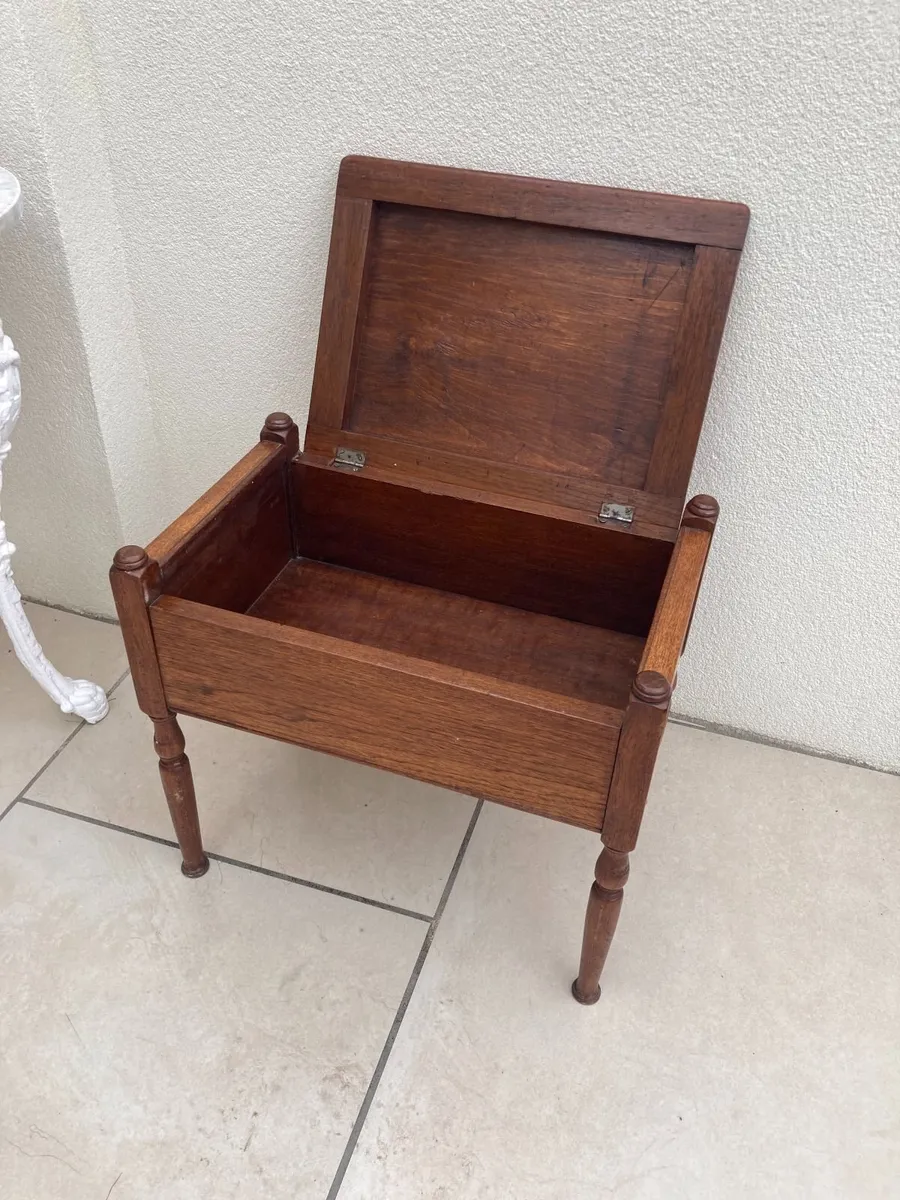Antique Piano Stool. - Image 4