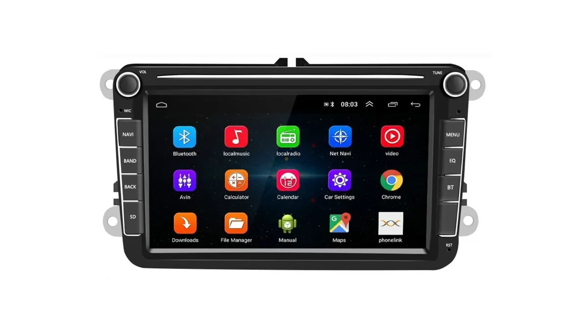 8" Android radio for Volkswagen Passat Golf T5 - Image 2