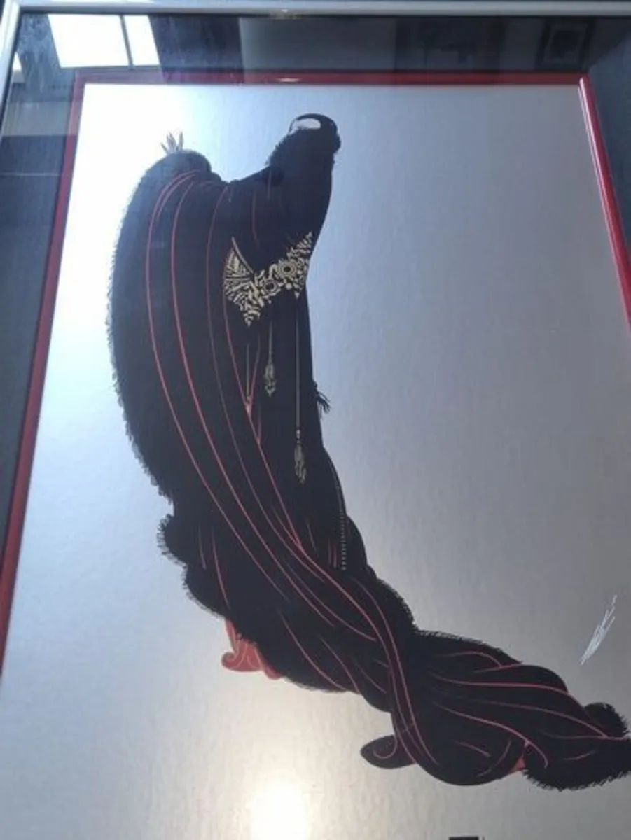 Framed Serigraph- ERTE Published In 1980 By Mirage - Image 4