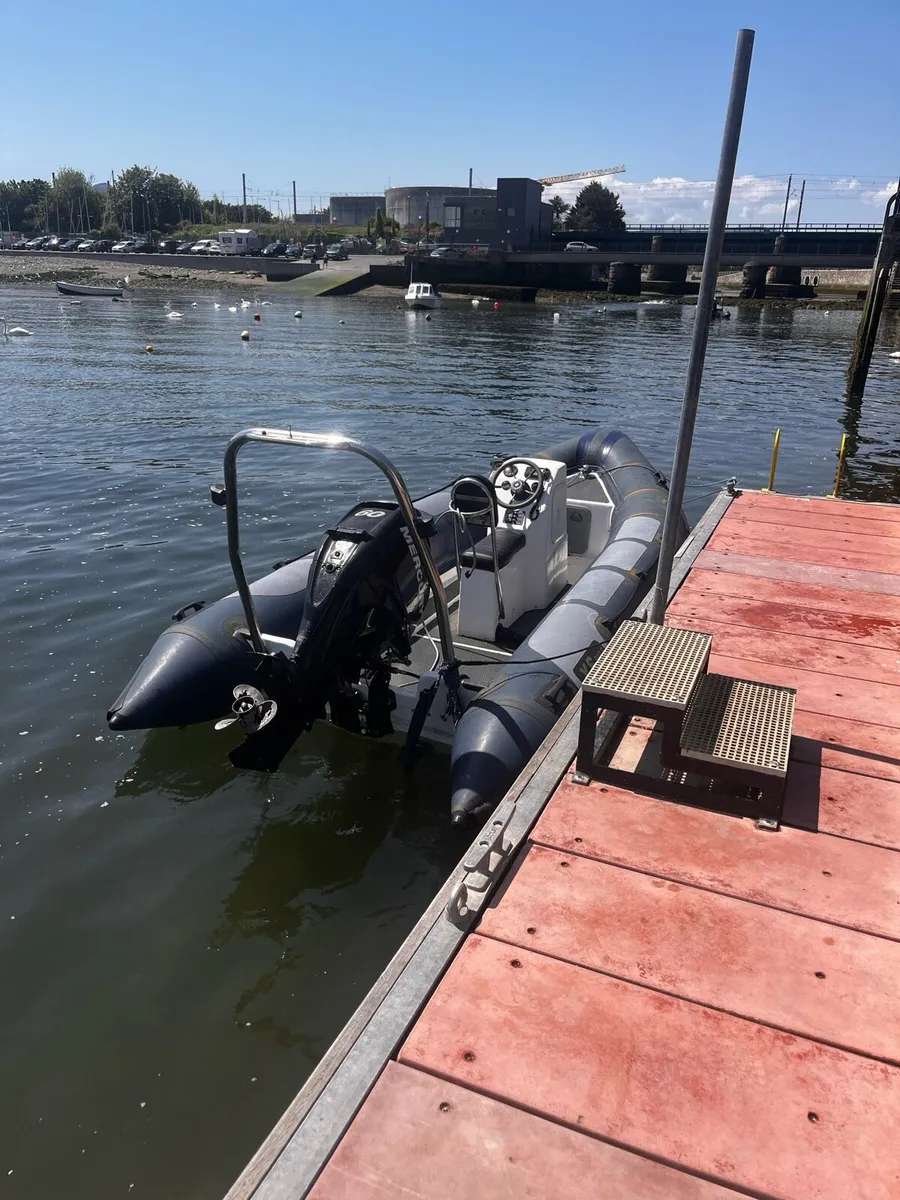2012 XS500 Rib Boat 60hp Mercury 4 Stroke - Image 2