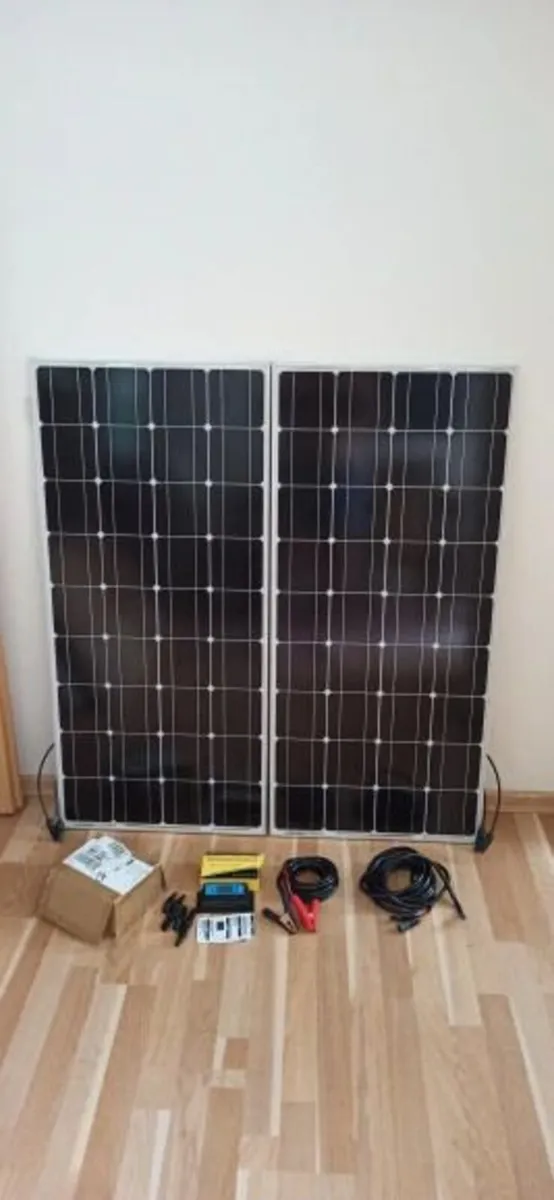 200W solar panel kit for Camper van or Boat - Image 1