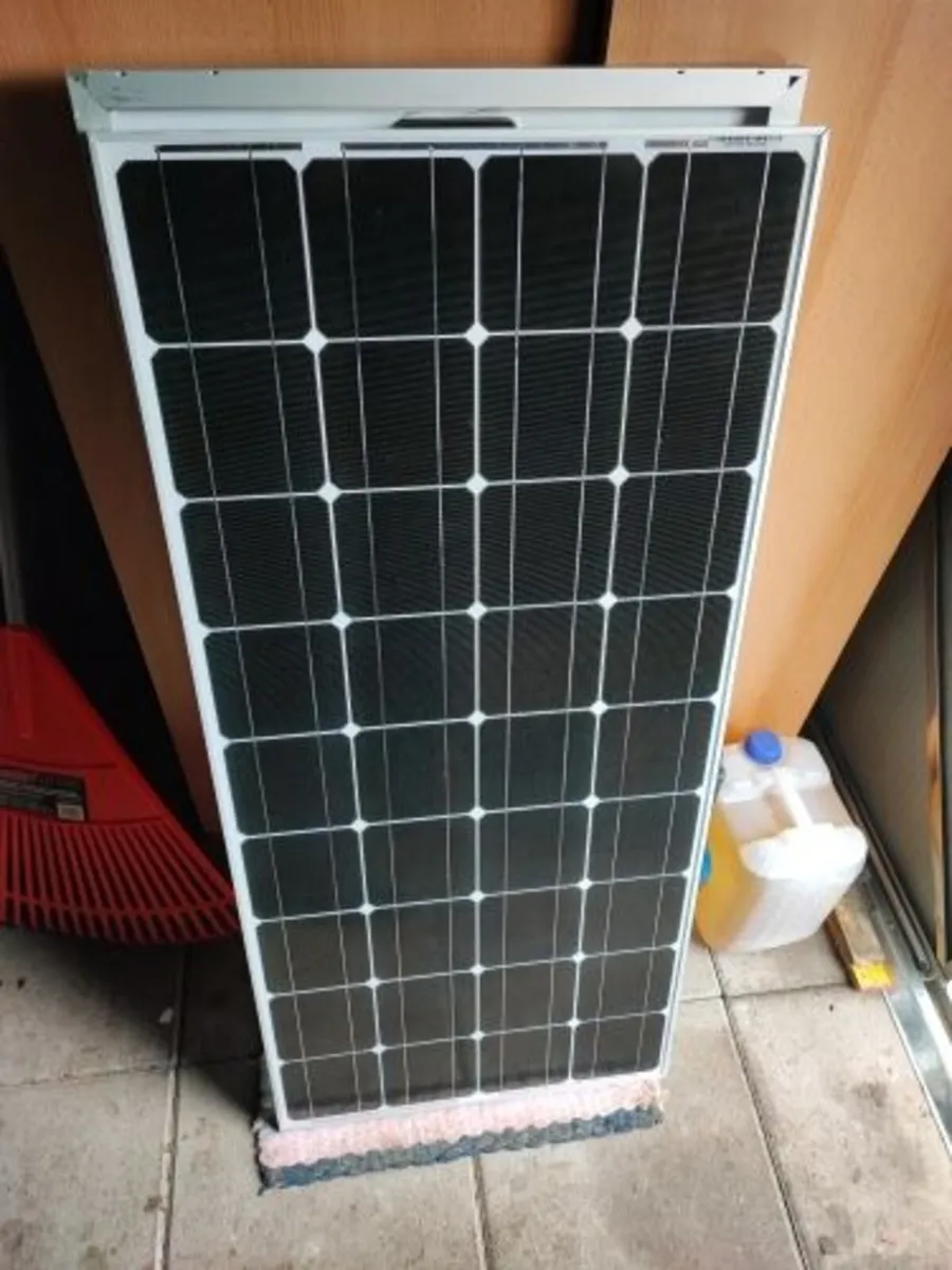 100W 12V Solar Panel for boat cruiser barge yacht - Image 1