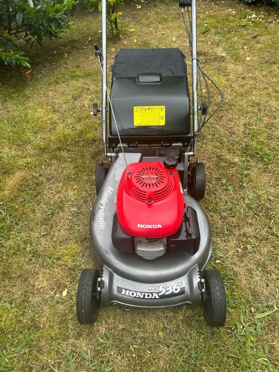Honda HRD536c lawnmower - Image 2