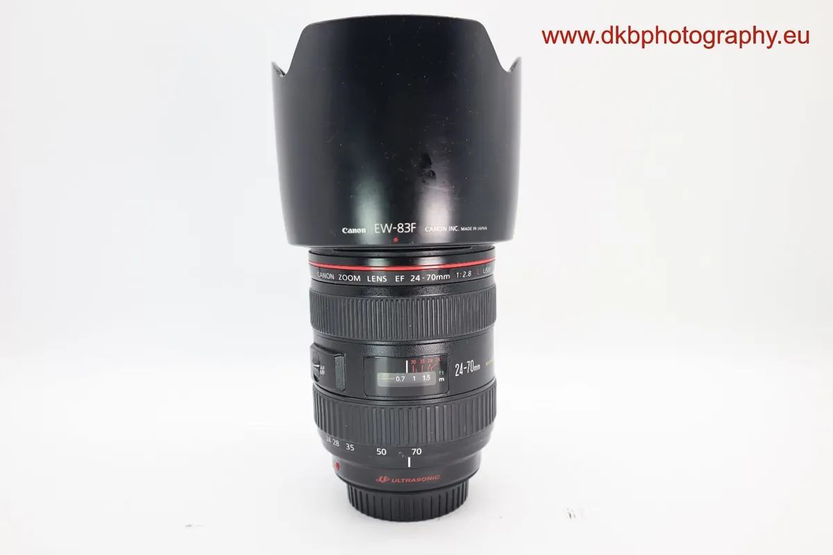 CANON EF 24-70mm F2.8L USM LENS #0533 - Image 2