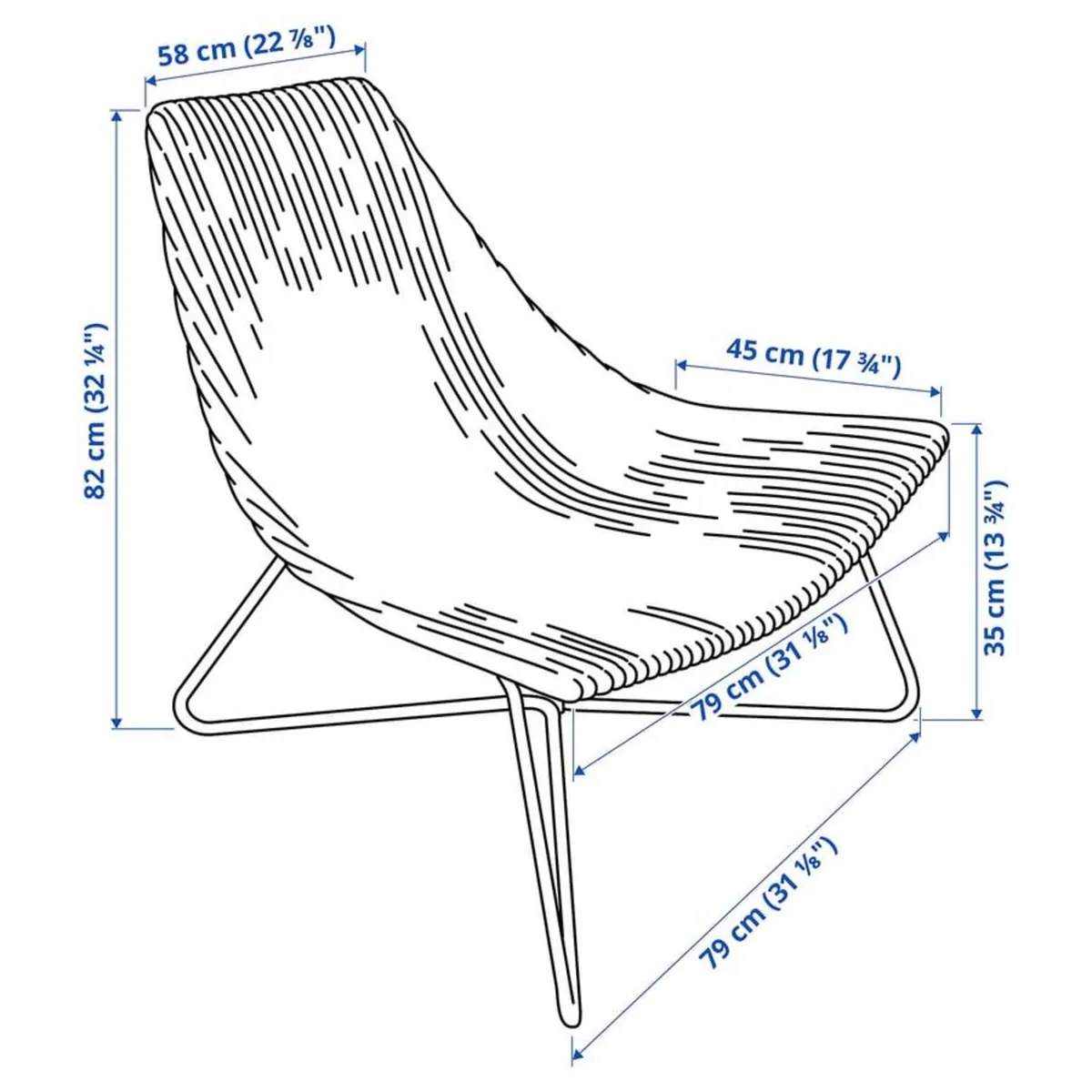 Ikea Rådviken Rattan Chair - Image 4