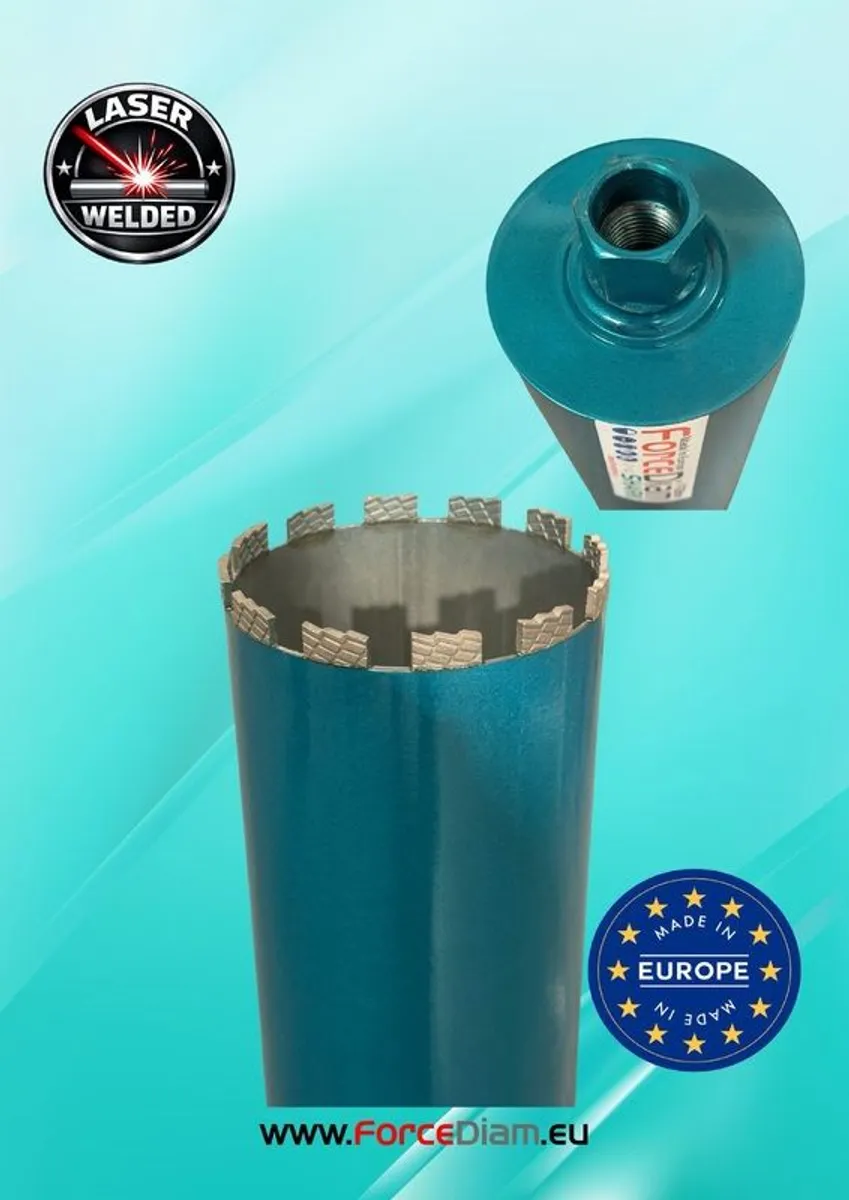 152mm Wet Diamond Core Dill Bit 450mm working lenght - Image 2