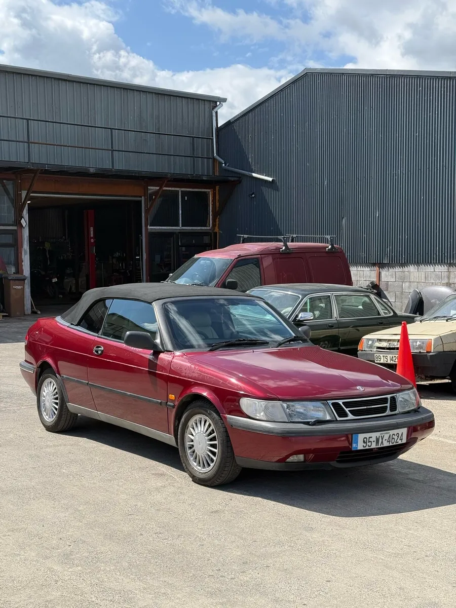 1995 Saab 900 S Convertible 2.0i NCT full year - Image 1