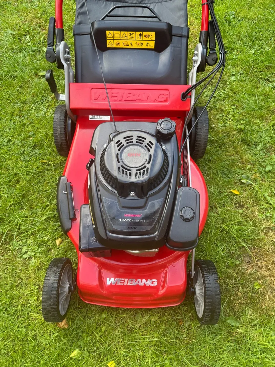 Weibang WB537SLC lawnmower - Image 3