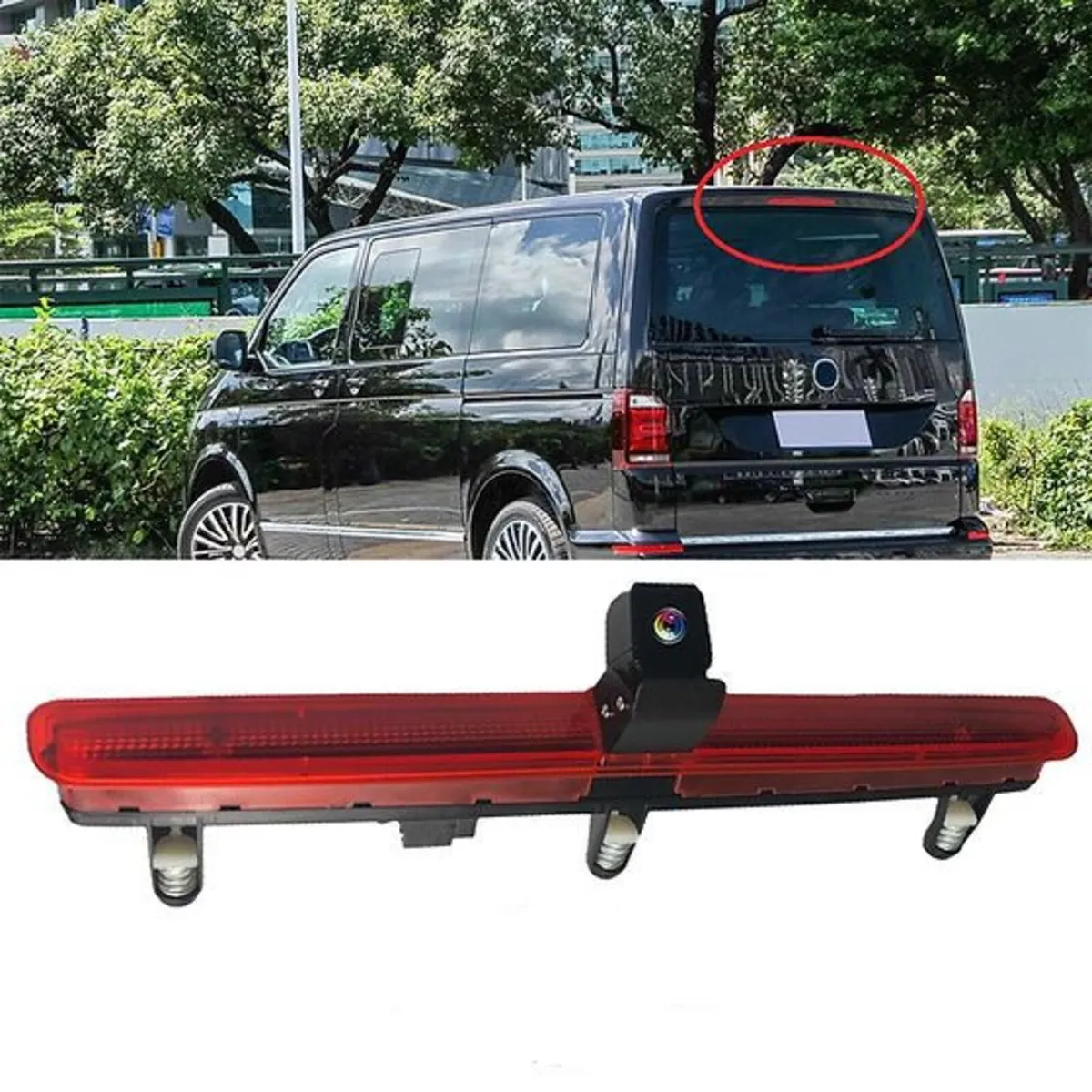 VW Transporter T5 brake light Camera Kit - Image 2