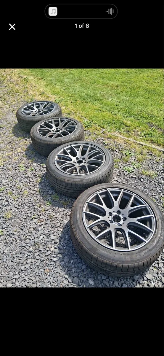 Zito WP111 Alloys 5x114.3 5x120 NEW TYRES - Image 1