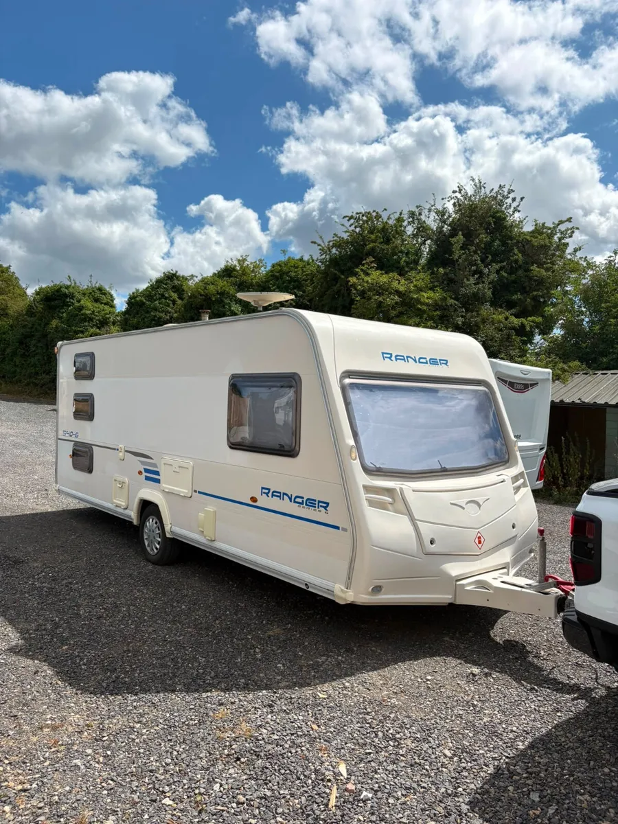 Bailey 6 Berth Fixed Triple Bunkbed Caravan - Image 1